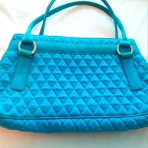 Teal blue Vera Bradley bag